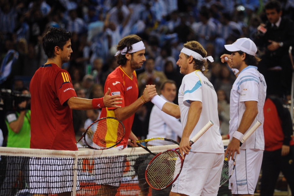 El punto de dobles deja abierta la final de la Copa Davis entre España y Argentina El punto de dobles deja abierta la final de la Copa Davis entre España y Argentina