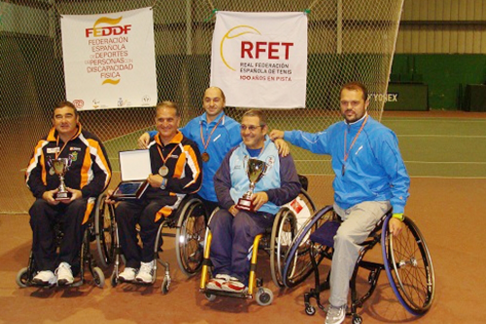 Galicia gana el Campeonato de Espaa de Tenis en Silla de Ruedas ante Aragn  