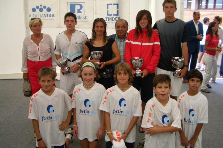 Lucía Cervera y Pablo Carreño, campeones de España Cadetes Lucía Cervera y Pablo Carreño, campeones de España Cadetes