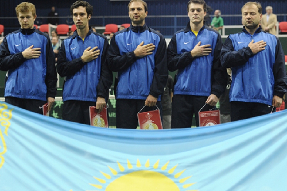 Kukushkin y Golubev lideran el equipo de Kazajstán en la Copa Davis ante España