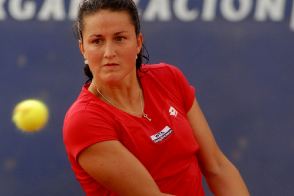Lara Arruabarrena busca su primera final de un torneo WTA en Bogotá Lara Arruabarrena busca su primera final de un torneo WTA en Bogotá