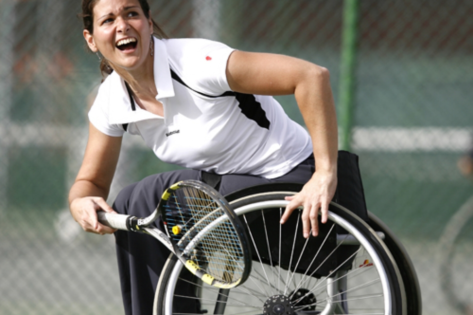 Lola Ochoa firma el primer triunfo del tenis en silla espaol del ao en Gran Bretaa