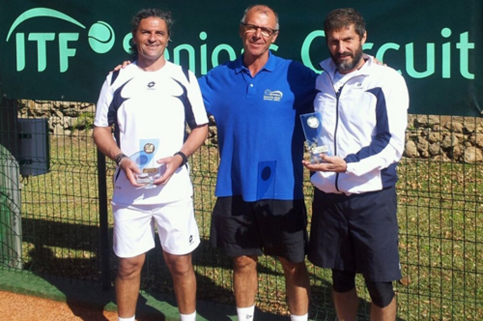 Dominio espaol en el primer torneo internacional de veteranos del ao en Marbella