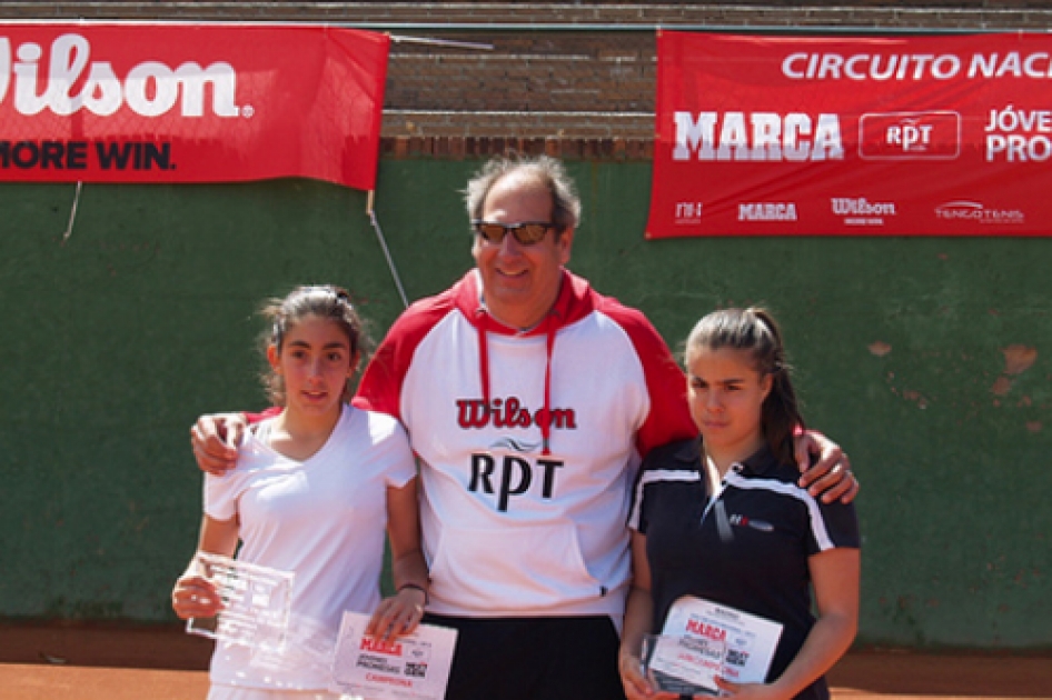 Ibai Gmez y Lidia Moreno ganan el primer torneo Marca Jvenes Promesas del ao en Madrid