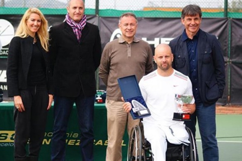 Tur y Ochoa se quedan a las puertas de la final del internacional de tenis en silla de Barcelona