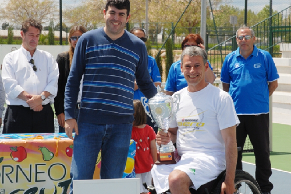 Juanjo Rodrguez revalida la victoria en el Open Comunidad Valenciana de tenis en silla 