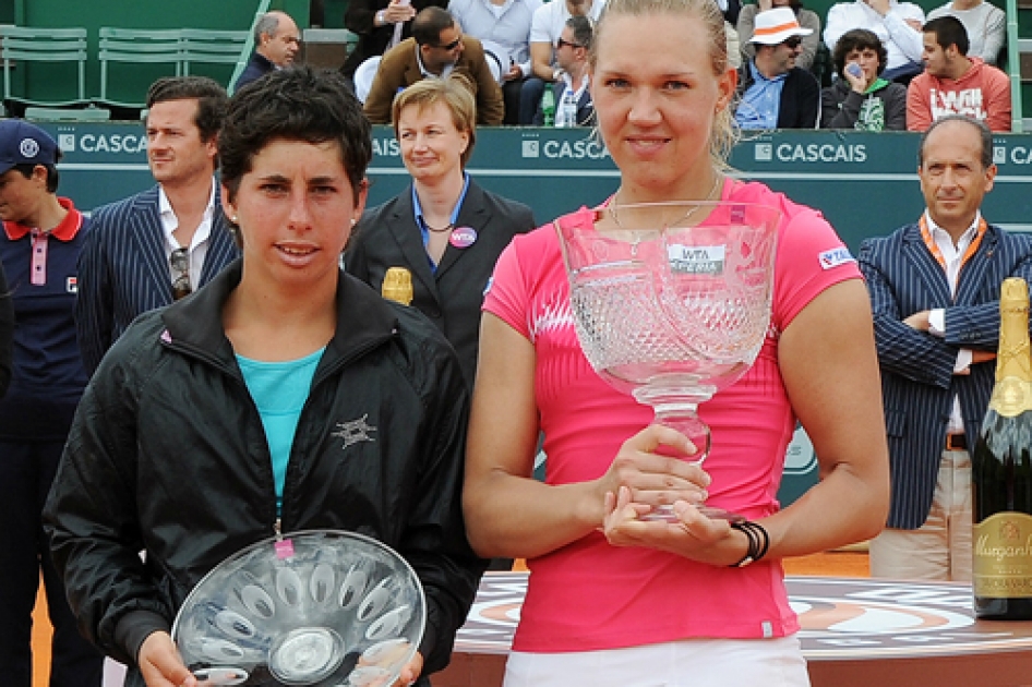 Carla Surez deja escapar su tercera final WTA en Estoril contra la estonia Kanepi