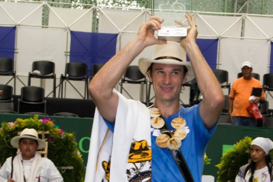 Carlos Moyá gana en Medellín su tercer torneo del año en el ATP Champions Tour