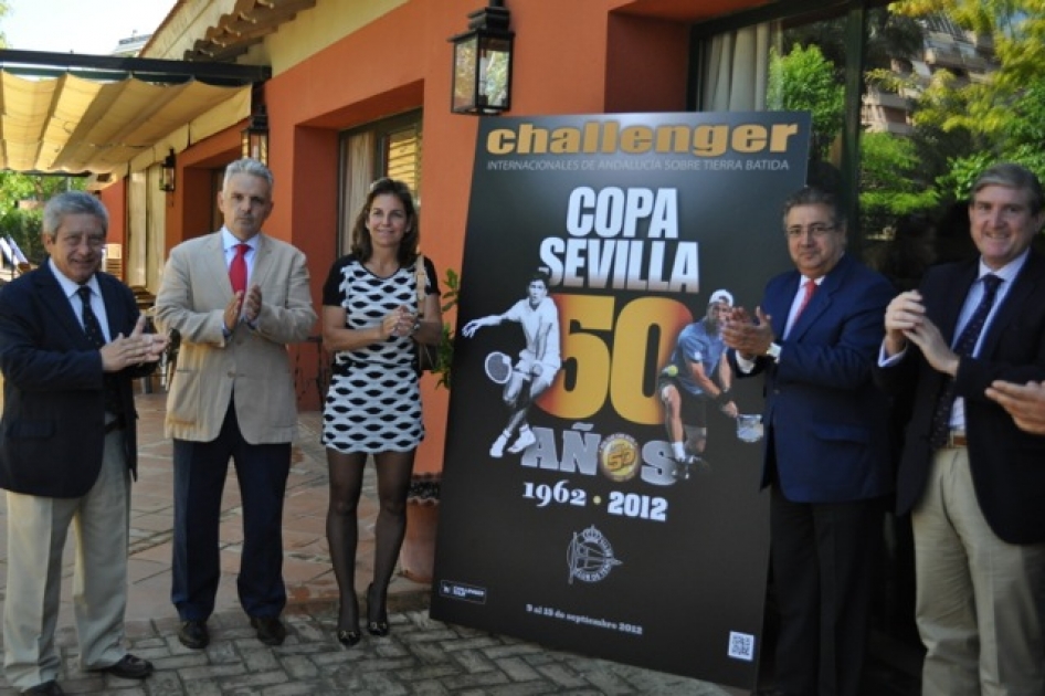 Arantxa Sánchez Vicario, madrina del 50º aniversario del Challenger Copa Sevilla