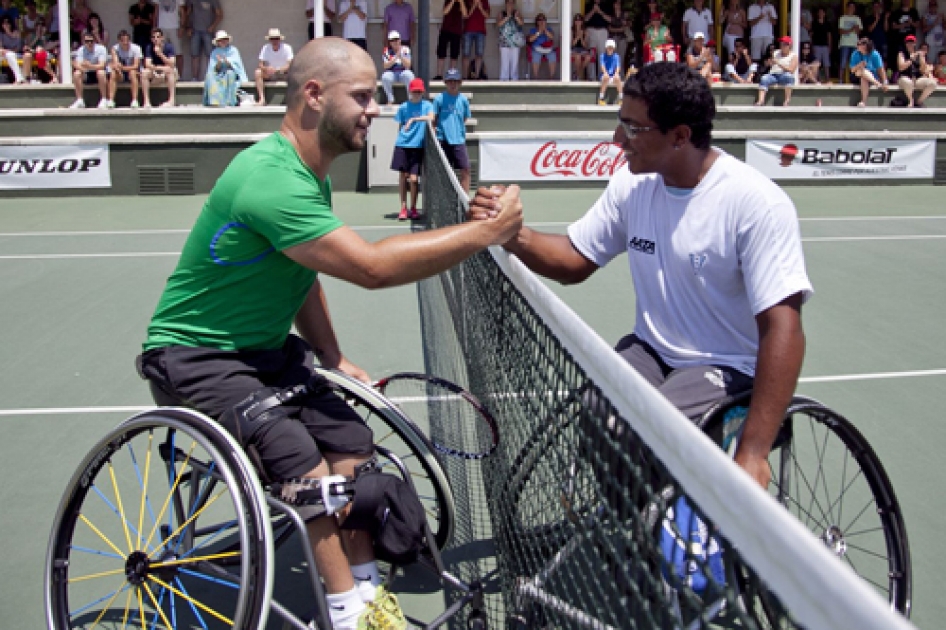 Olsson y Ellerbrock cumplen los pronsticos en el Memorial Santi Silvas de tenis en silla