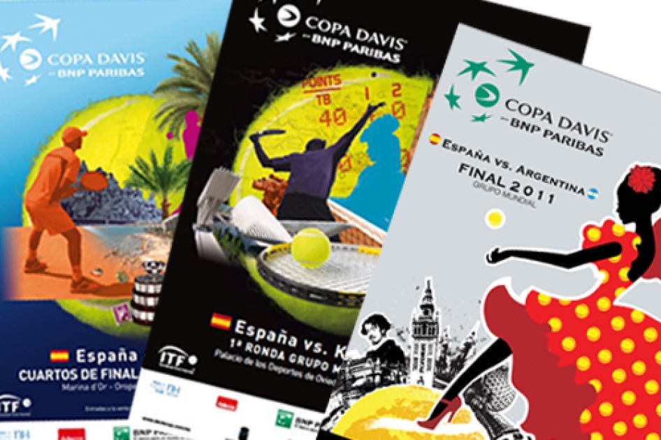 Gran acogida del concurso para la elección del cartel de las semifinales de Copa Davis