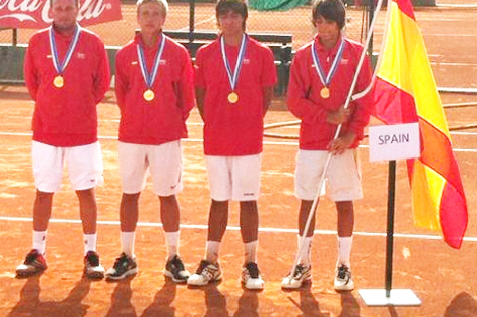 El equipo infantil masculino espaol se proclama Campen de Europa en la Copa del Sol 