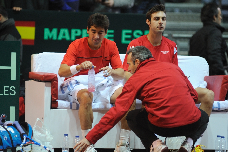 Marc López jugará el dobles de los Juegos de Londres junto a Marcel Granollers Marc López jugará el dobles de los Juegos de Londres junto a Marcel Granollers