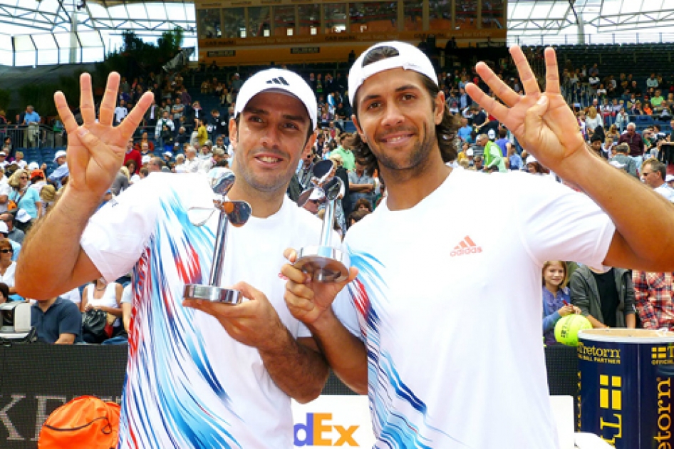 Las parejas Verdasco-Marrero y Granollers-López ganan los títulos de dobles en Hamburgo y Gstaad