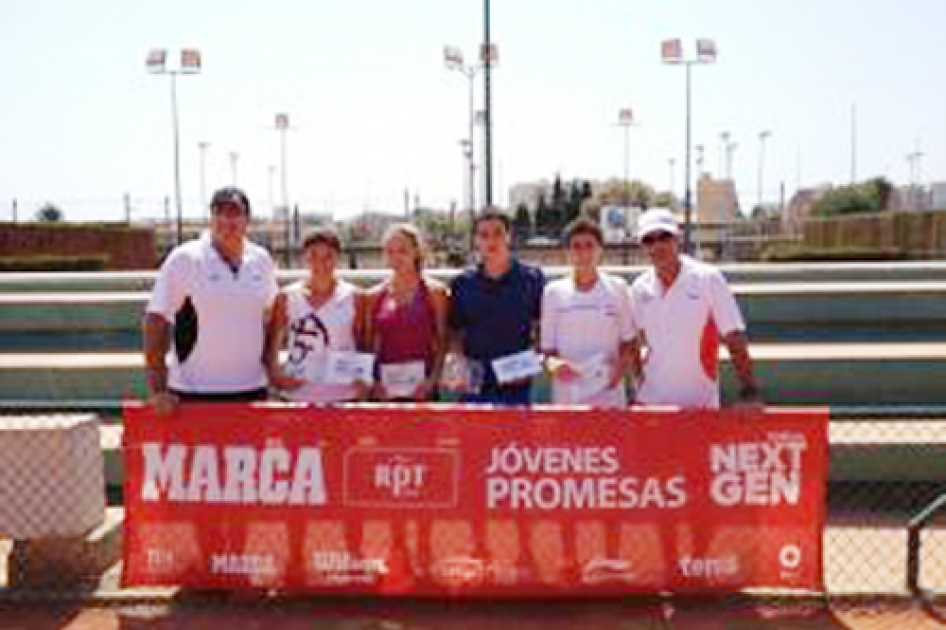 Victorias de Pedro Martínez y Alba Carrillo en el segundo torneo “Marca  Jóvenes Promesas” de Alicante