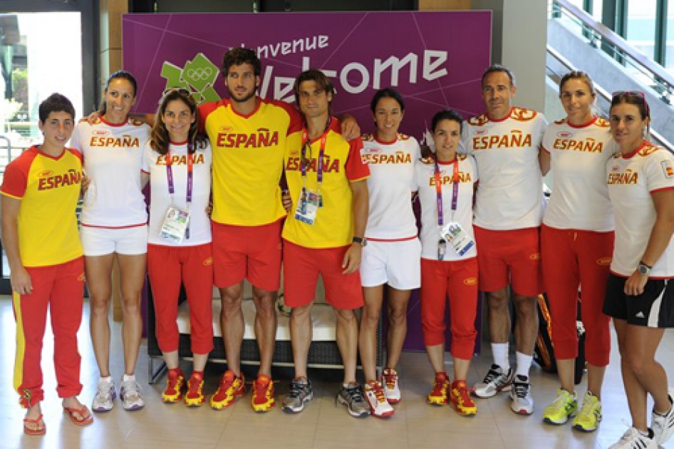 Los tenistas españoles ya preparan los Juegos Olímpicos en Londres con récord de participantes 