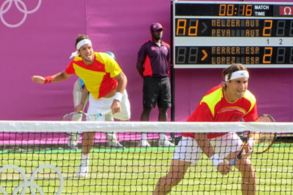 Ferrer y Feliciano lucharn por la medalla en dobles tras el adis de Almagro