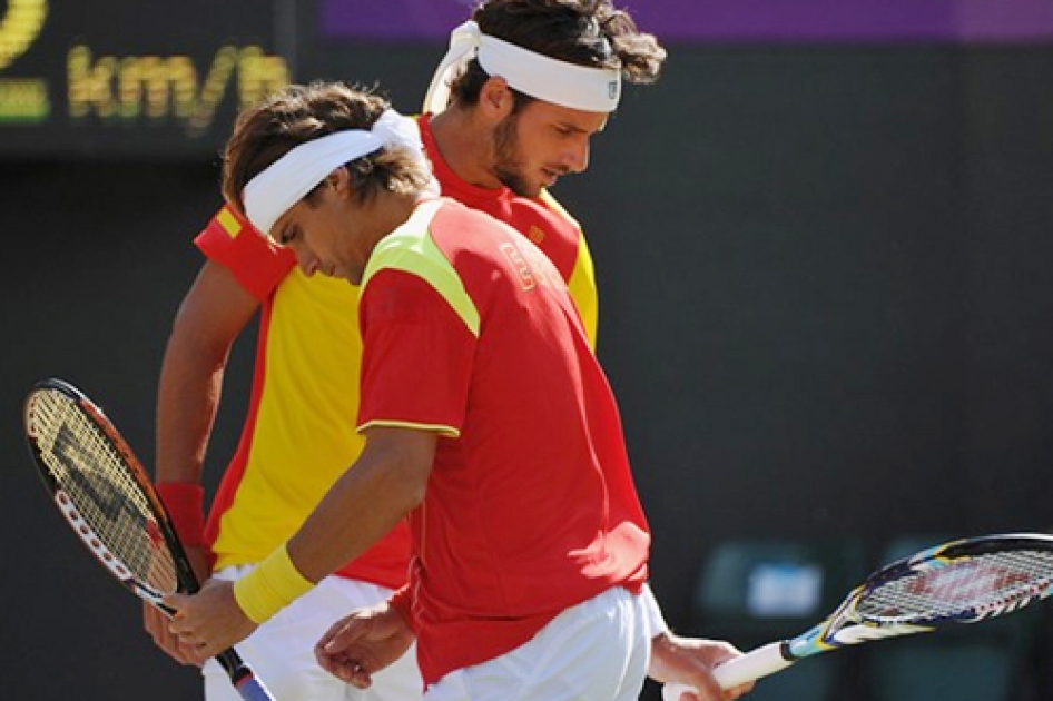 Diploma olímpico para Ferrer y Feliciano en la prueba de dobles de Londres 2012 Diploma olímpico para Ferrer y Feliciano en la prueba de dobles de Londres 2012