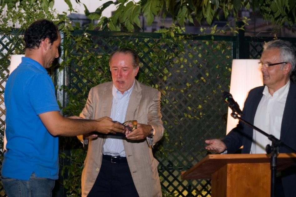 Homenaje a José María Gay de Liébana con motivo del trofeo Joan Compta