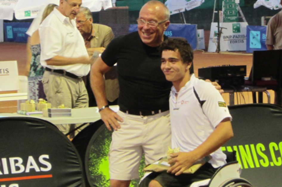 Daniel Caverzaschi deja escapar su primera final del año en Bélgica Daniel Caverzaschi deja escapar su primera final del año en Bélgica