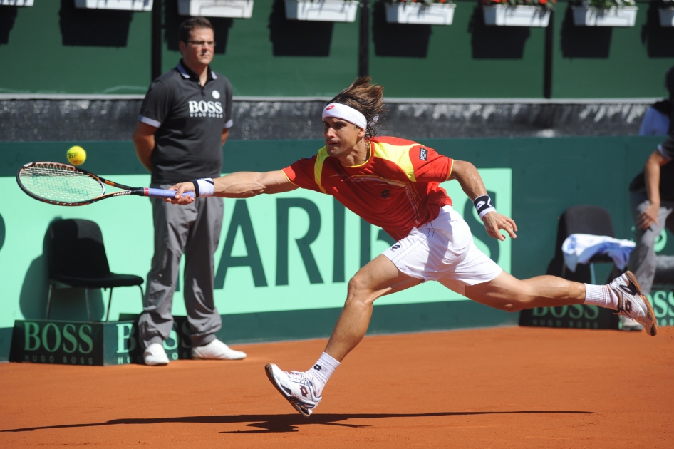 Ferrer y Almagro colocan el 2-0 en la eliminatoria de semifinales entre Espaa y Estados Unidos