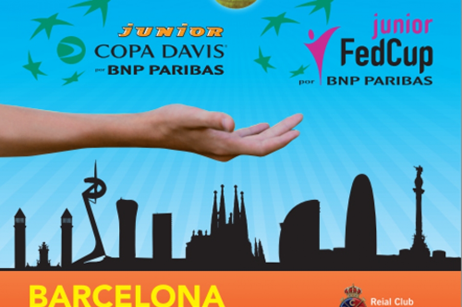 La Copa Davis Junior y Fed Cup Junior se deciden esta semana en Barcelona