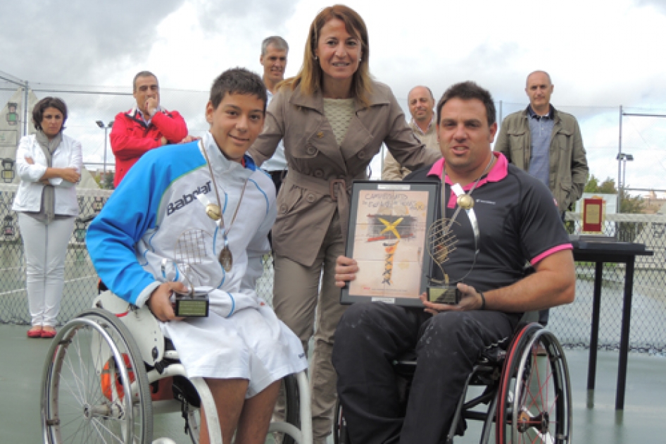 La Comunidad de Madrid recupera el título de Campeón de España de tenis en silla de ruedas ante Galicia