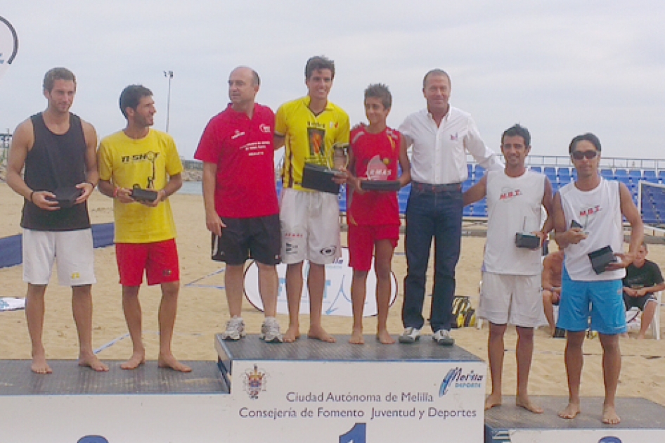 Ramos-Tejada y Gaona-Mohamed se proclaman Campeones de Espaa de Tenis Playa