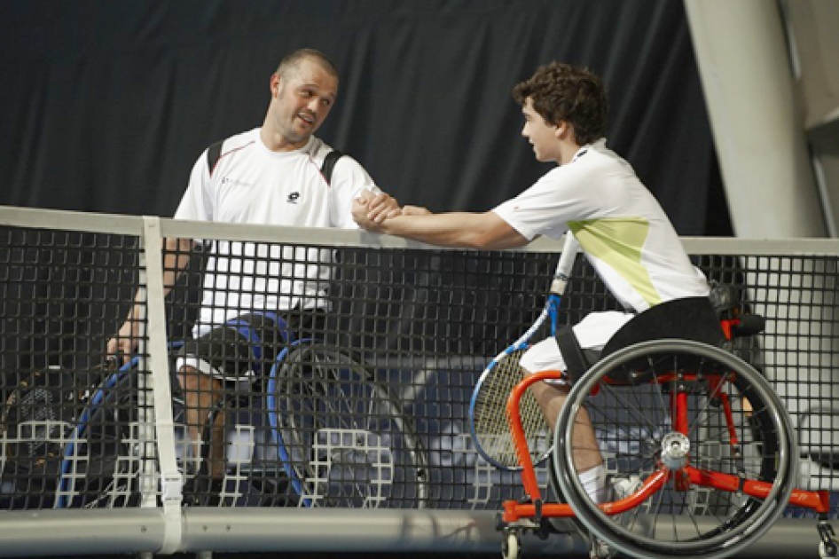 El Máster Nacional de Tenis en Silla de Ruedas se decide en Valencia El Máster Nacional de Tenis en Silla de Ruedas se decide en Valencia