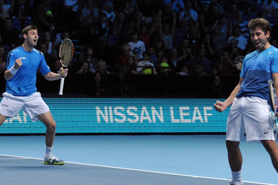 Granollers y Lpez dan la sorpresa ante los Bryan en la primera jornada del Masters