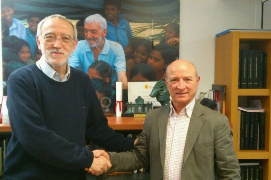 La Fundación del Tenis Español y la Fundación Vicente Ferrer suscriben un acuerdo de colaboración