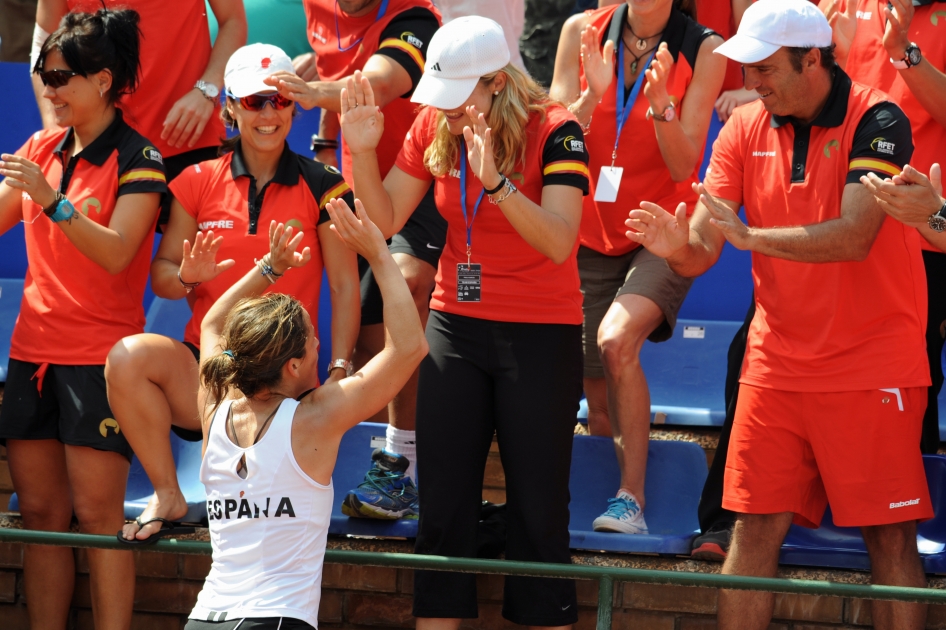 Se ponen a la venta las entradas de la eliminatoria de Fed Cup que enfrentar a Espaa y Ucrania 