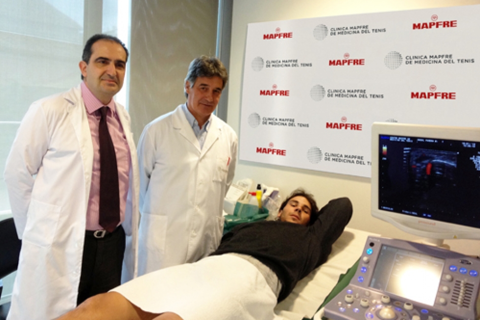 Nadal supera con éxito la última revisión médica previa a su vuelta al circuito Nadal supera con éxito la última revisión médica previa a su vuelta al circuito