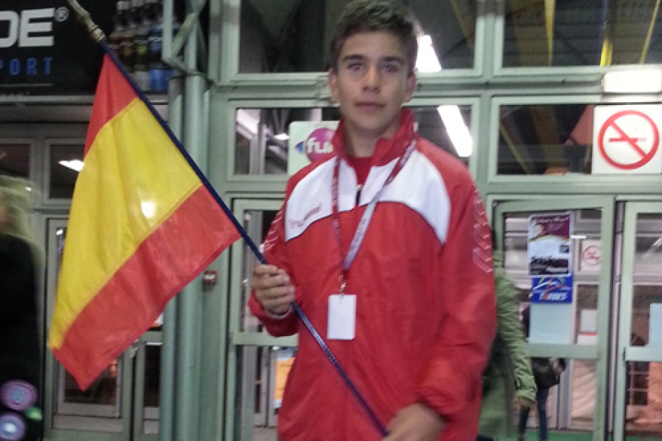 El gallego Martn De la Puente juega el Masters Jnior de tenis en silla de ruedas