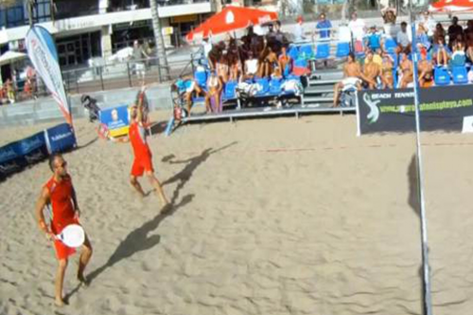 Gran Canaria abrir la temporada de tenis playa en Europa con dos torneos entre febrero y marzo