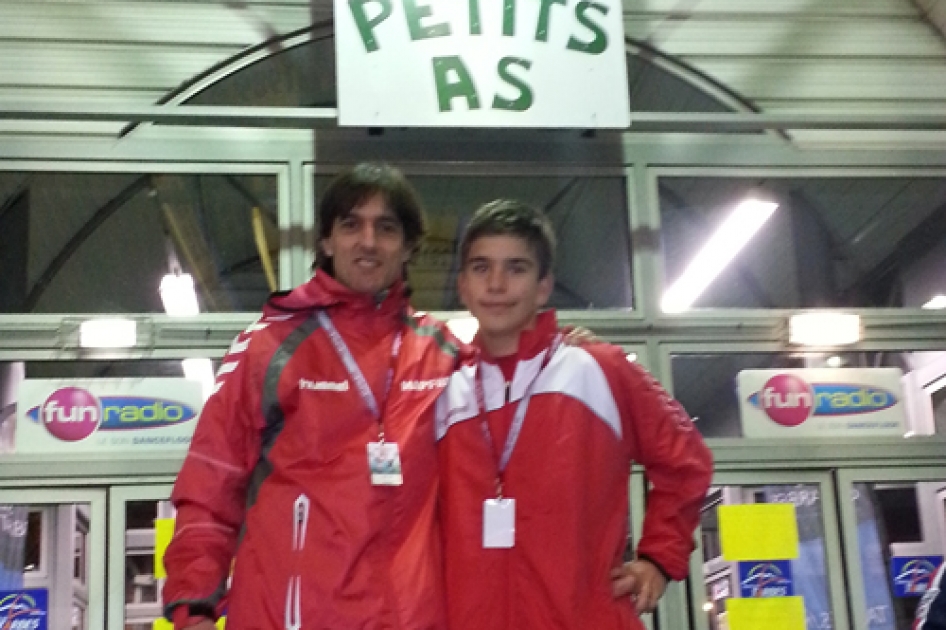 El gallego Martn De la Puente cierra su primera participacin en el Masters Jnior de tenis en silla