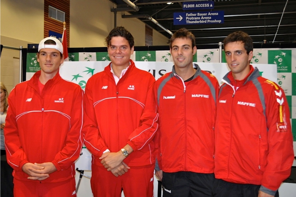 Albert Ramos abrirá la eliminatoria en Vancouver ante Milos Raonic Albert Ramos abrirá la eliminatoria en Vancouver ante Milos Raonic