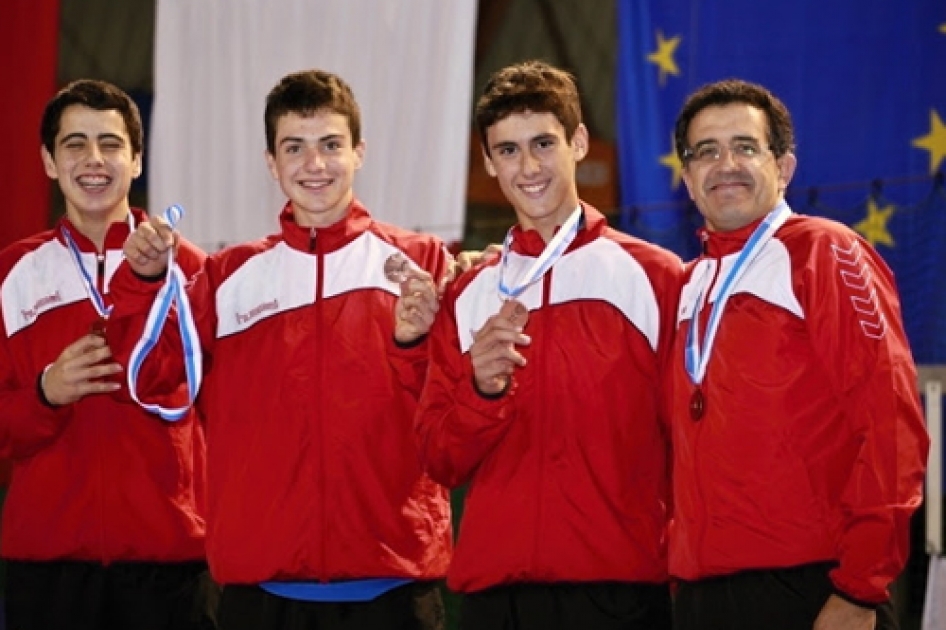 Tercer puesto del equipo cadete masculino en la final de la Winter Cup