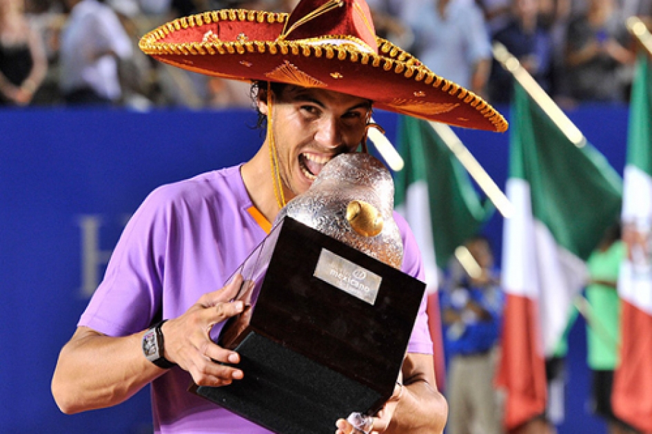 Nadal destrona a Ferrer en Acapulco y suma el segundo ttulo tras su regreso