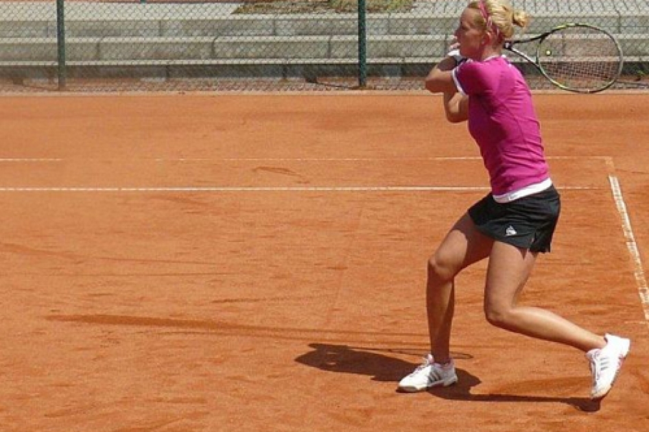 La alemana Dinah Pfizenmaier cumple los pronsticos en el segundo internacional femenino de Mallorca