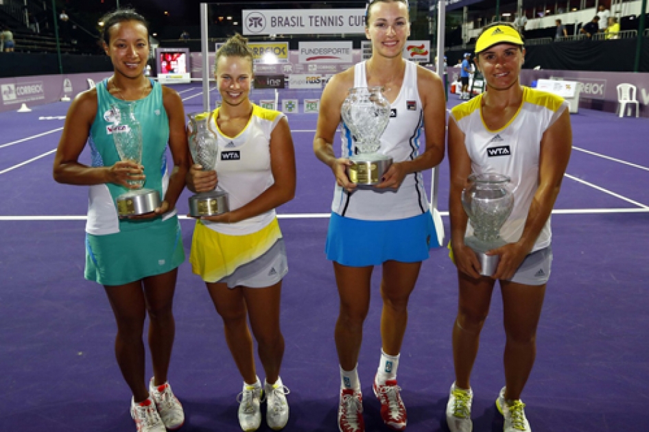 Anabel Medina gana el título de dobles en Florianápolis junto a la kazaja Shvedova