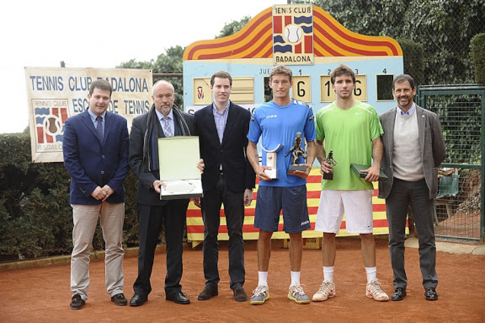 Pablo Carreo sigue imparable y gana su sexto ttulo Futures en Badalona ante Jordi Samper