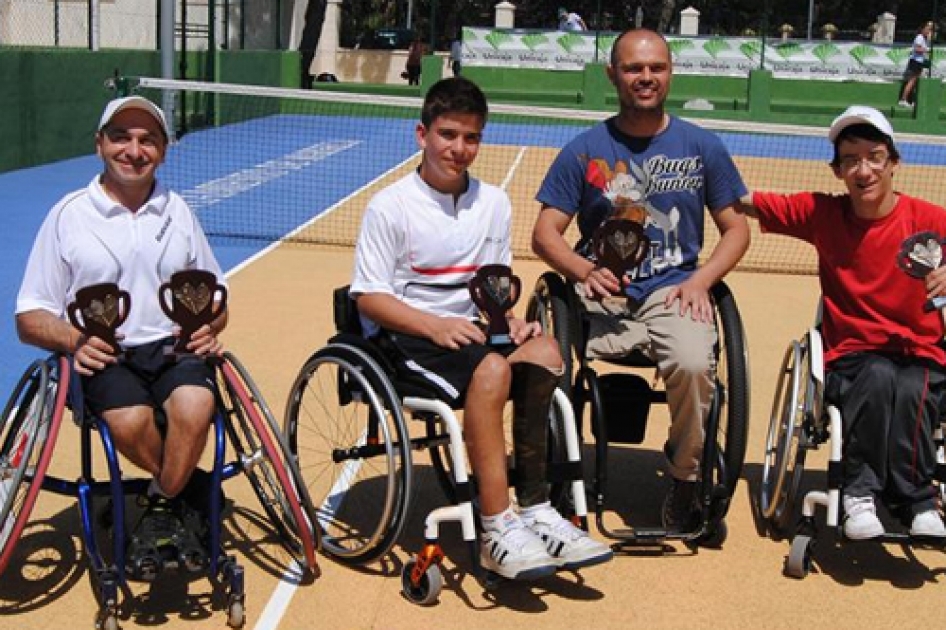 Martn Varela supera a lvaro Illobre en el abierto nacional de Marbella de tenis en silla