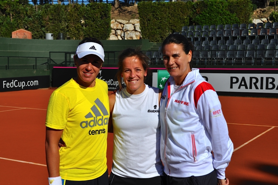 Anabel Medina sustituirá a Lara Arruabarrena en la Selección Española Mapfre de Fed Cup Anabel Medina sustituirá a Lara Arruabarrena en la Selección Española Mapfre de Fed Cup