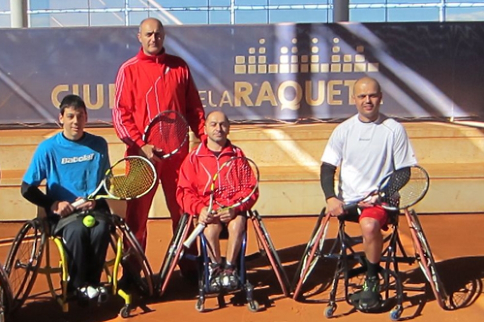 Confirmados los integrantes de la Selección Española Mapfre de tenis en silla que irá al Mundial