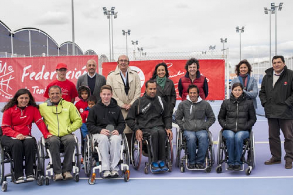 El britnico Hewett y la italiana Lauro se imponen en el internacional de tenis en silla de Madrid 