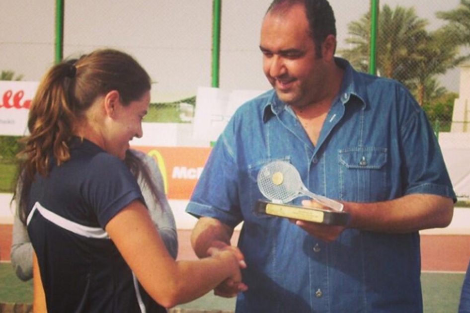 Arabela Fernández gana su segundo título en la tercera final consecutiva en Egipto Arabela Fernández gana su segundo título en la tercera final consecutiva en Egipto