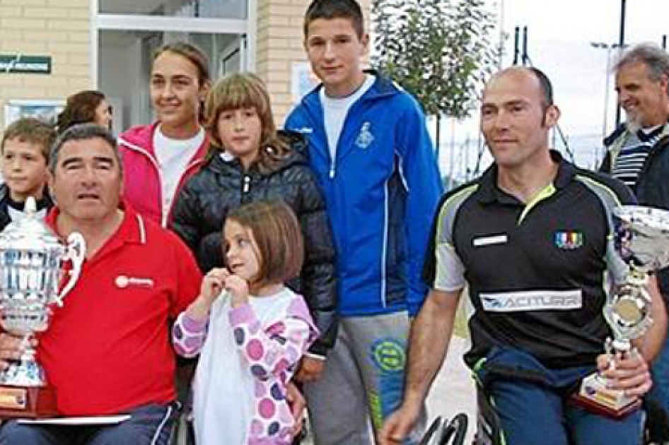 El aragonés José Carlos Pina se lleva el torneo nacional de tenis en silla de Almussafes El aragonés José Carlos Pina se lleva el torneo nacional de tenis en silla de Almussafes
