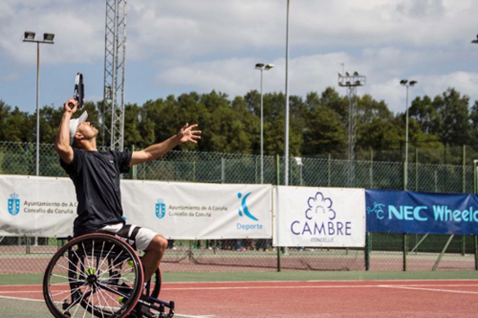 Martn Varela cede en la final del internacional de tenis en silla de A Corua ante el britnico Phillipson