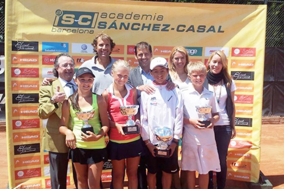 Primer triunfo internacional para el burgalés Nicolás Álvarez en el alevín de El Prat Primer triunfo internacional para el burgalés Nicolás Álvarez en el alevín de El Prat